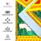 Ganesh and Cow Backdrop 5x8 Feet Indian Traditional Cloth Backdrop Pooja Wall Decor Indian Wall Art Photo Decor Banner Indian Ganesh Pooja Decor Decorative Pooja Cloth